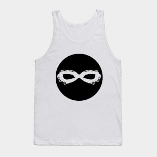 Black Masque Tank Top